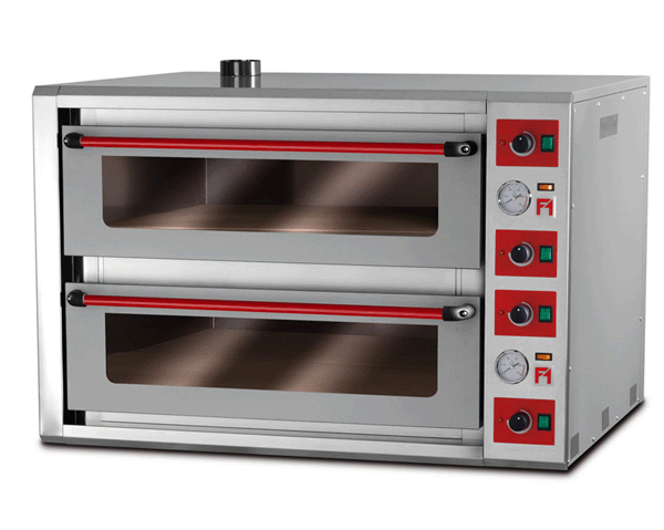 Elektri�na pe� za pizzo za 8 x fi 34 cm pizze, mehanske kontrole